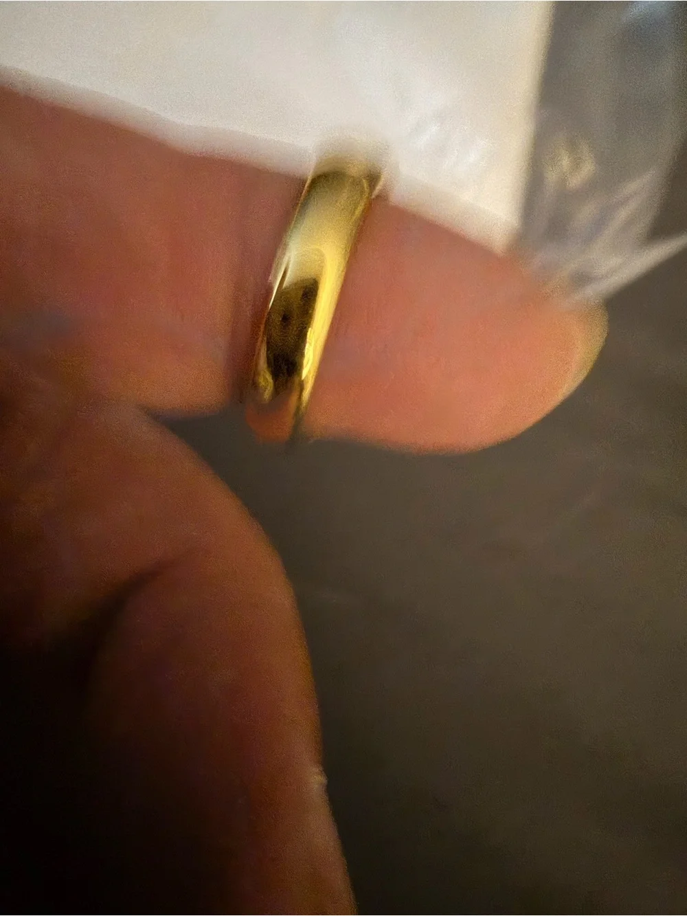 Michael Kors Heart Logo Crystal Ring in Gold and Silver
